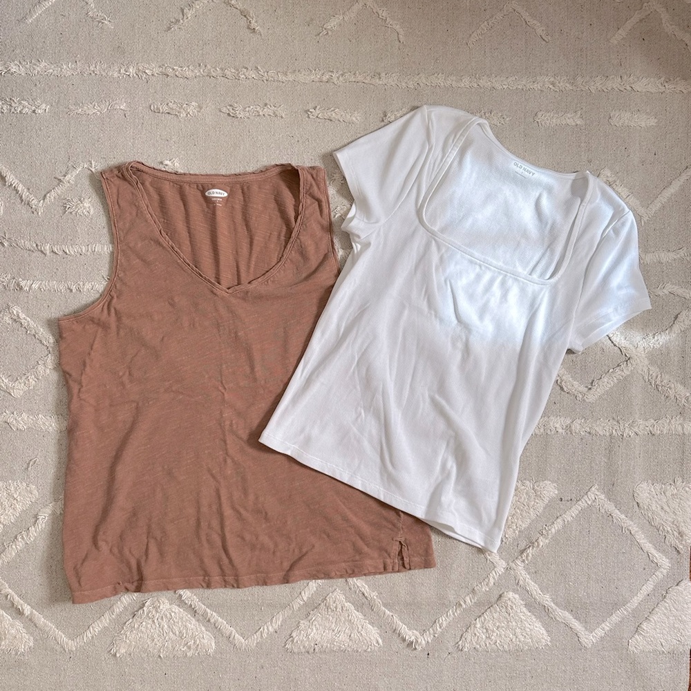 Old Navy Neutral Tops Bundle